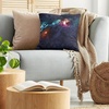 image:imageAmbesonne Space Throw Pillow Cushion Cover Galactic Image on Milky Way with Colorful Alluring Cosmos Display Art Print Decorative Square Accent Pillow Case 18 X 18 Magenta BlueMagenta Blue