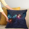 image:imageAmbesonne Space Throw Pillow Cushion Cover Galactic Image on Milky Way with Colorful Alluring Cosmos Display Art Print Decorative Square Accent Pillow Case 18 X 18 Magenta BlueMagenta Blue