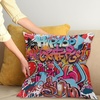 image:imageAmbesonne Space Throw Pillow Cushion Cover Galactic Image on Milky Way with Colorful Alluring Cosmos Display Art Print Decorative Square Accent Pillow Case 18 X 18 Magenta BlueAqua Vermilion