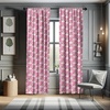 image:imageAmbesonne Star Curtains Big Stars Pattern Monochrome Modern Design Starry Night Themed Window Treatments 2 Panel Set for Living Room Bedroom Pair of  28 x 84 Grey BlueWhite Pink