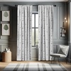 image:imageAmbesonne Star Curtains Big Stars Pattern Monochrome Modern Design Starry Night Themed Window Treatments 2 Panel Set for Living Room Bedroom Pair of  28 x 84 Grey BlueGrey Off White