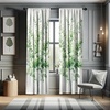 image:imageAmbesonne Star Curtains Big Stars Pattern Monochrome Modern Design Starry Night Themed Window Treatments 2 Panel Set for Living Room Bedroom Pair of  28 x 84 Grey BlueFern Green White