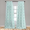 image:imageAmbesonne Star Curtains Big Stars Pattern Monochrome Modern Design Starry Night Themed Window Treatments 2 Panel Set for Living Room Bedroom Pair of  28 x 84 Grey BlueWhite Aqua
