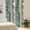 image:imageAmbesonne Star Curtains Big Stars Pattern Monochrome Modern Design Starry Night Themed Window Treatments 2 Panel Set for Living Room Bedroom Pair of  28 x 84 Grey BluePale Reseda Green Emerald
