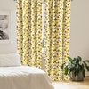 image:imageAmbesonne Star Curtains Big Stars Pattern Monochrome Modern Design Starry Night Themed Window Treatments 2 Panel Set for Living Room Bedroom Pair of  28 x 84 Grey BlueWhite and Yellow