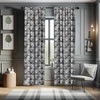 image:imageAmbesonne Star Curtains Big Stars Pattern Monochrome Modern Design Starry Night Themed Window Treatments 2 Panel Set for Living Room Bedroom Pair of  28 x 84 Grey BlueCharcoal Black