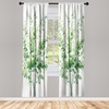 image:imageAmbesonne Star Curtains Big Stars Pattern Monochrome Modern Design Starry Night Themed Window Treatments 2 Panel Set for Living Room Bedroom Pair of  28 x 84 Grey BlueFern Green White