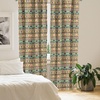 image:imageAmbesonne Star Curtains Big Stars Pattern Monochrome Modern Design Starry Night Themed Window Treatments 2 Panel Set for Living Room Bedroom Pair of  28 x 84 Grey BlueBeige Seafoam