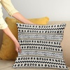 image:imageAmbesonne Striped Throw Pillow Cushion Cover Abstract Prehistoric with Cave Rocks Nature Inspired Unusual Boho Artprint Decorative Square Accent Pillow Case 24 X 24 Yellow BlackYellow Black