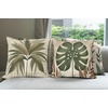 image:imageAmbesonne Striped Throw Pillow Cushion Cover Abstract Prehistoric with Cave Rocks Nature Inspired Unusual Boho Artprint Decorative Square Accent Pillow Case 24 X 24 Yellow BlackUmber Forest Green Ivory
