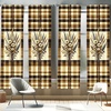 image:imageAmbesonne Tattoo Curtains Panda Bear Portraits Mascots Pattern for in Black and White Window Treatments 2 Panel Set for Living Room Bedroom Pair of  28 x 84 Black and WhiteCamel Beige Caramel