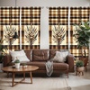 image:imageAmbesonne Tattoo Curtains Panda Bear Portraits Mascots Pattern for in Black and White Window Treatments 2 Panel Set for Living Room Bedroom Pair of  28 x 84 Black and WhiteCamel Beige Caramel