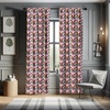 image:imageAmbesonne Tattoo Curtains Panda Bear Portraits Mascots Pattern for in Black and White Window Treatments 2 Panel Set for Living Room Bedroom Pair of  28 x 84 Black and WhitePurple Pink