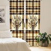 image:imageAmbesonne Tattoo Curtains Panda Bear Portraits Mascots Pattern for in Black and White Window Treatments 2 Panel Set for Living Room Bedroom Pair of  28 x 84 Black and WhiteCamel Beige Caramel