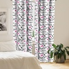 image:imageAmbesonne Tattoo Curtains Panda Bear Portraits Mascots Pattern for in Black and White Window Treatments 2 Panel Set for Living Room Bedroom Pair of  28 x 84 Black and WhiteCharcoal White Black