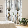 image:imageAmbesonne Tattoo Curtains Panda Bear Portraits Mascots Pattern for in Black and White Window Treatments 2 Panel Set for Living Room Bedroom Pair of  28 x 84 Black and WhitePale Mustard Dark Purple