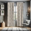image:imageAmbesonne Tattoo Curtains Panda Bear Portraits Mascots Pattern for in Black and White Window Treatments 2 Panel Set for Living Room Bedroom Pair of  28 x 84 Black and WhitePink Beige