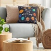 image:imageAmbesonne Teen Room Throw Pillow Cushion Cover Professional Basketball Arena Stadium Before The Game Championship Sports Image Decorative Square Accent Pillow Case 16 X 16 BrownNavy Orange