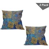 image:imageAmbesonne Teen Room Throw Pillow Cushion Cover Professional Basketball Arena Stadium Before The Game Championship Sports Image Decorative Square Accent Pillow Case 16 X 16 BrownPale Coffee and Blue