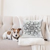 image:imageAmbesonne Teen Room Throw Pillow Cushion Cover Professional Basketball Arena Stadium Before The Game Championship Sports Image Decorative Square Accent Pillow Case 16 X 16 BrownGrey White