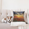 image:imageAmbesonne Teen Room Throw Pillow Cushion Cover Professional Basketball Arena Stadium Before The Game Championship Sports Image Decorative Square Accent Pillow Case 16 X 16 BrownVermilion
