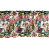 image:imageAmbesonne Tropical Window Valance Monochrome Pineapples with Abstract Zigzag Design on a Greyscale Background Curtain Valance for Kitchen Bedroom Decor with Rod Pocket 54 X 12 Black and WhiteViolet