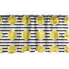 image:imageAmbesonne Tropical Window Valance Monochrome Pineapples with Abstract Zigzag Design on a Greyscale Background Curtain Valance for Kitchen Bedroom Decor with Rod Pocket 54 X 12 Black and WhiteYellow Charcoal Grey