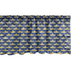 image:imageAmbesonne Tropical Window Valance Monochrome Pineapples with Abstract Zigzag Design on a Greyscale Background Curtain Valance for Kitchen Bedroom Decor with Rod Pocket 54 X 12 Black and WhiteMustard and Blue