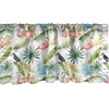 image:imageAmbesonne Tropical Window Valance Monochrome Pineapples with Abstract Zigzag Design on a Greyscale Background Curtain Valance for Kitchen Bedroom Decor with Rod Pocket 54 X 12 Black and WhitePistachio Green
