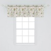 image:imageAmbesonne Tropical Window Valance Monochrome Pineapples with Abstract Zigzag Design on a Greyscale Background Curtain Valance for Kitchen Bedroom Decor with Rod Pocket 54 X 12 Black and WhiteReseda Green