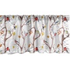 image:imageAmbesonne Tropical Window Valance Monochrome Pineapples with Abstract Zigzag Design on a Greyscale Background Curtain Valance for Kitchen Bedroom Decor with Rod Pocket 54 X 12 Black and WhiteDark Peach and Multicolor