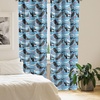 image:imageAmbesonne Watercolor Window Curtains Christmas Themed Floral Poinsettia Berries Winter Inspirations Leaf Lightweight Decor 2Panel Set with Rod Pocket Pair of  28 x 84 Vermilion Yellow GreenCoral Black