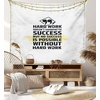 image:imageAmbesonne Wording Tapestry Hard Work Success Inspirational Words Grunge Theme Typographic Concept Wall Hanging for Bedroom Living Room Dorm Decor 60 X 80 Yellow Black WhiteYellow White