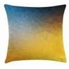 image:imageAmbesonne Yellow and Blue Throw Pillow Cushion Cover Abstract Polygon Style Fractal Gradient Geometric Background Art Decorative Rectangle Accent Pillow Case 26 X 16 Slate Blue MarigoldSlate Blue Marigold