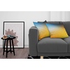 image:imageAmbesonne Yellow and Blue Throw Pillow Cushion Cover Abstract Polygon Style Fractal Gradient Geometric Background Art Decorative Rectangle Accent Pillow Case 26 X 16 Slate Blue MarigoldSlate Blue Marigold