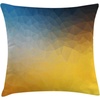 image:imageAmbesonne Yellow and Blue Throw Pillow Cushion Cover Abstract Polygon Style Fractal Gradient Geometric Background Art Decorative Rectangle Accent Pillow Case 26 X 16 Slate Blue MarigoldSlate Blue Marigold