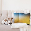 image:imageAmbesonne Yellow and Blue Throw Pillow Cushion Cover Abstract Polygon Style Fractal Gradient Geometric Background Art Decorative Rectangle Accent Pillow Case 26 X 16 Slate Blue MarigoldSlate Blue Marigold