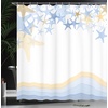 image:imageAmbesonne Zodiac Aries Shower Curtain Fashion Girl Aries Woman with Horns Floral Dress Lively Blossoms Butterflies Cloth Fabric Bathroom Decor Set with Hooks 69 W x 70 L Green Pink BlackSand Blue