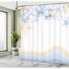 image:imageAmbesonne Zodiac Aries Shower Curtain Fashion Girl Aries Woman with Horns Floral Dress Lively Blossoms Butterflies Cloth Fabric Bathroom Decor Set with Hooks 69 W x 70 L Green Pink BlackSand Blue