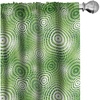 image:imageAmbesonne Animals Curtains Urban Jungle Themed Modern Boho Detail Roundy Fox Elephant Tiger Print Window Treatments 2 Panel Set for Living Room Bedroom Pair of  28 x 63 Dark Orange Teal BeigeWhite Green