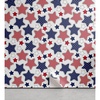Indigo Red White