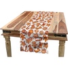 image:imageAmbesonne Christmas Table Runner Gingerbread Man House Cones Xmas Cookie Celebration Theme Dining Room Kitchen Rectangular Runner 12 X 72 Brown White