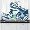Petrol Blue White