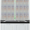 image:imageAmbesonne Fitness Kitchen Curtains Motivation Regular Exercise Theme Fitness Words Checkered Backdrop Typography Window Drapes 2 Panel Set for Kitchen Cafe Decor 55 x 39 Pale Blue WhiteMulticolor Grey Indigo