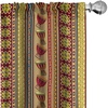 image:imageAmbesonne Garden Art Curtains Botanical Pattern Echinacea Flowers Stems and Leaves Gardening Plants Window Treatments 2 Panel Set for Living Room Bedroom Pair of  28 x 84 RoseYellow Ruby