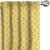 image:imageAmbesonne Garden Art Curtains Botanical Pattern Echinacea Flowers Stems and Leaves Gardening Plants Window Treatments 2 Panel Set for Living Room Bedroom Pair of  28 x 84 RoseYellow Orange
