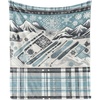 image:imageAmbesonne Gnome Soft Flannel Fleece Throw Blanket Nordic Tonttu Myth Finnish Creature Nisser Scandinavian Folklore Print Cozy Plush for Indoor and Outdoor Use 70 x 90 Grey RubyBlue Grey Eggshell White