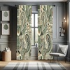 image:imageAmbesonne Leaf Curtains Colorful Fall Autumn Leaves on White Background Seasonal Design Modern Art Window Treatments 2 Panel Set for Living Room Bedroom Pair of  28 x 84 Red Orange YellowReseda Green Tan and Eggshell