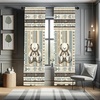 Blue Grey Ivory Tan