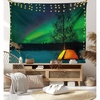 image:imageAmbesonne Modern Art Tapestry Girl Dreamcatcher and Ethnic Murky Colorful Paint Wide Wall Hanging for Bedroom Living Room Dorm 60 X 40 Pink GreyYellow Lime